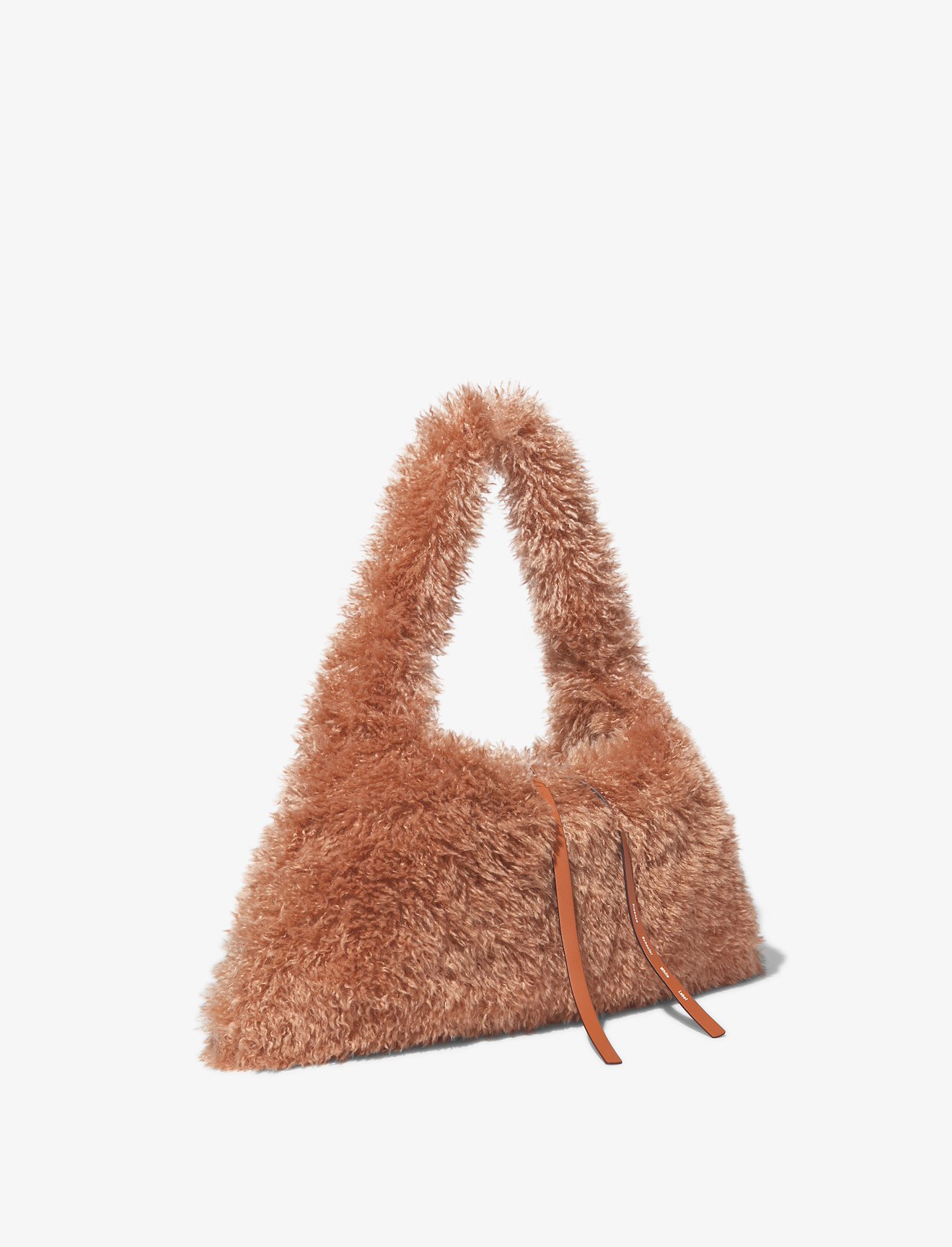 Faux Shearling Hobo #1
