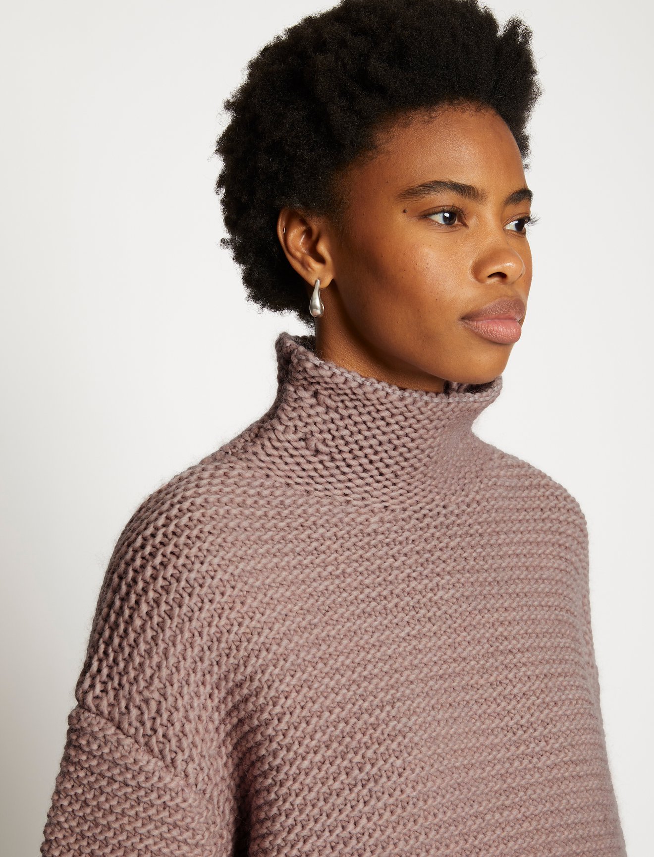 Chunky Knit Turtleneck #4