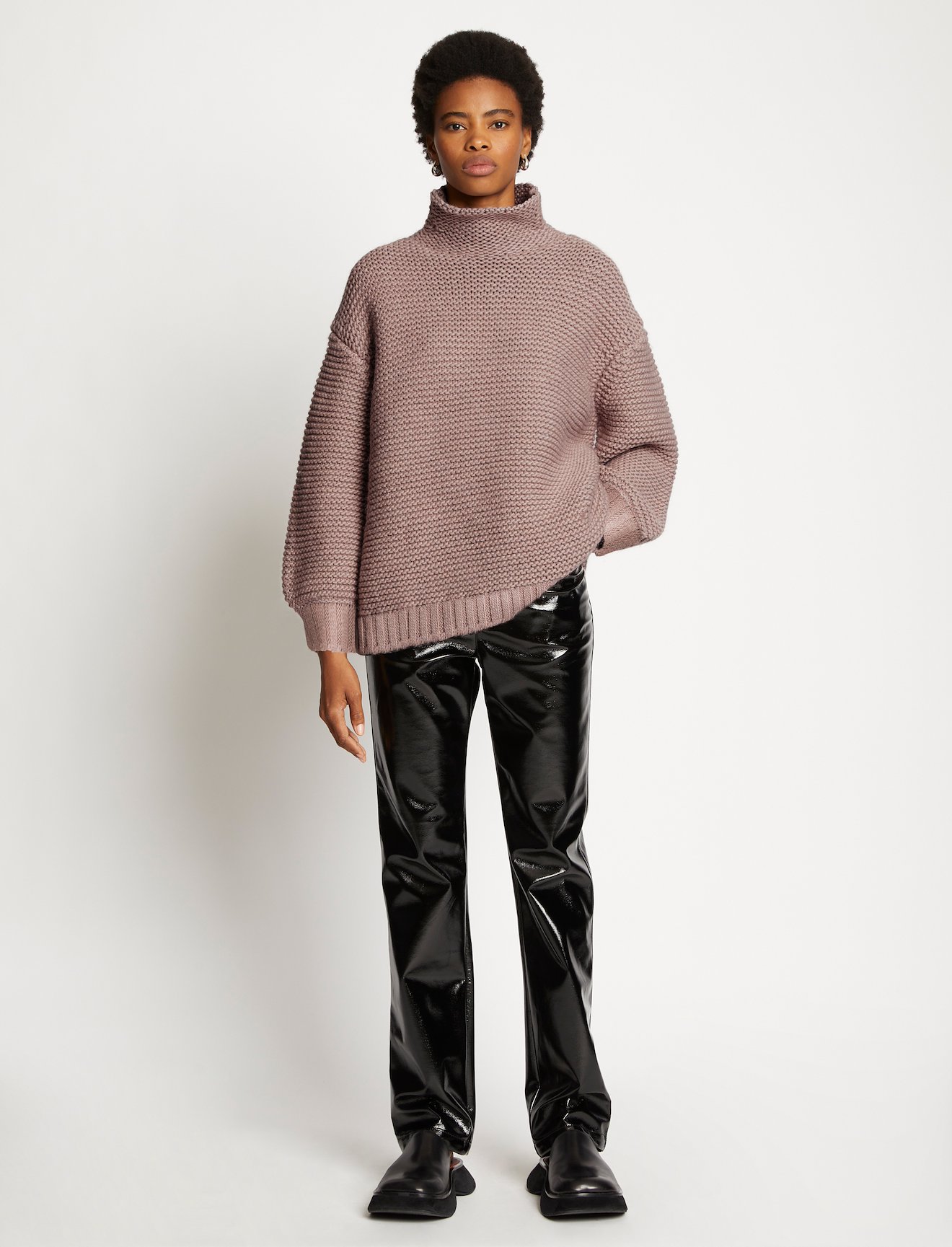 Chunky Knit Turtleneck #1