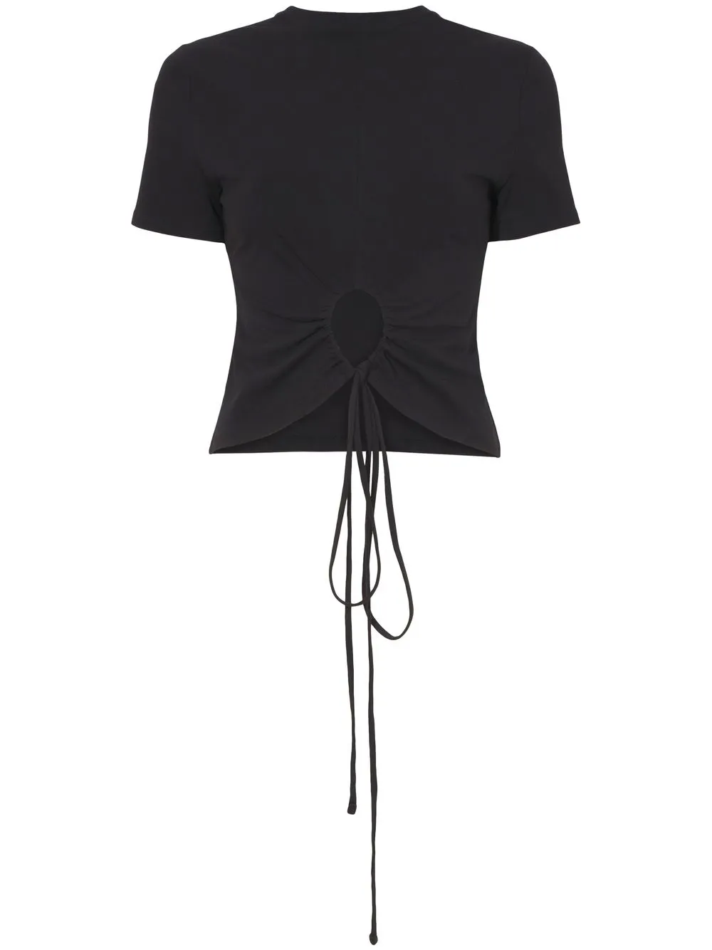 

Proenza Schouler White Label cut-out detailed T-shirt - Black