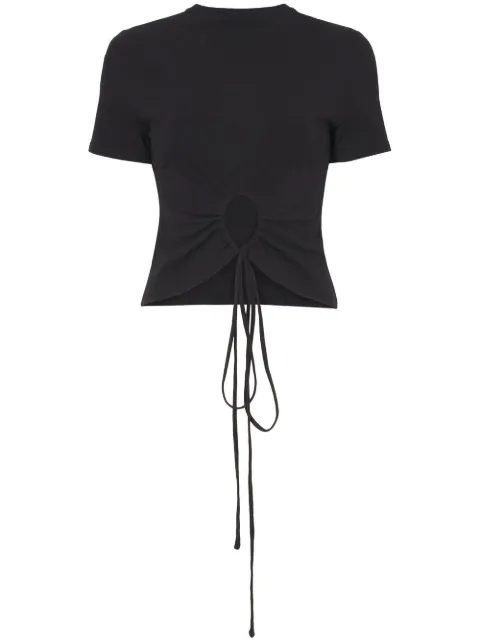 Proenza Schouler White Label cut-out detailed T-shirt