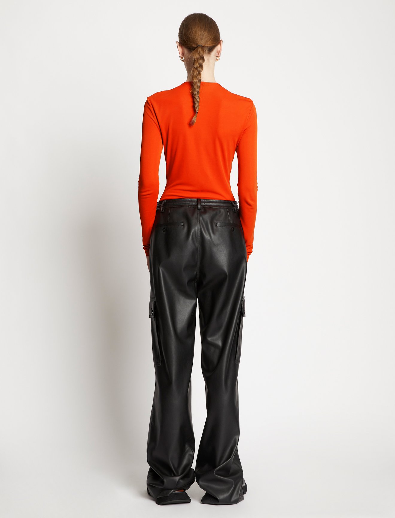 Matte Crepe Ring Top #3