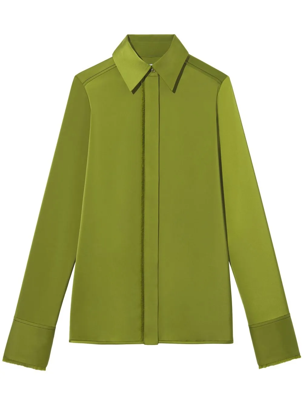 

Proenza Schouler White Label camisa de manga larga - Verde