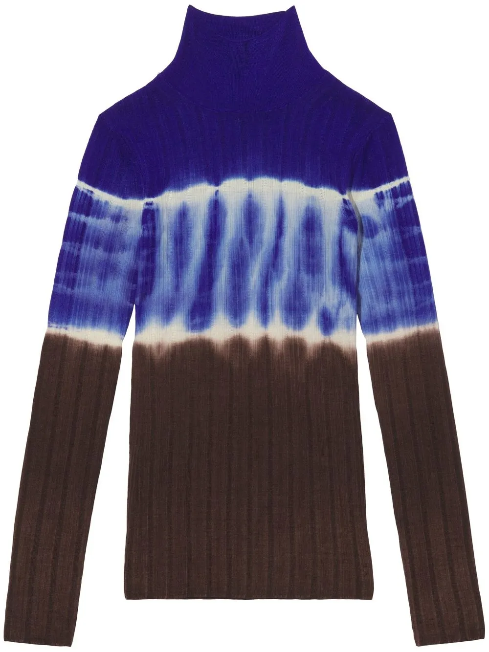 

Proenza Schouler White Label tie-dye knitted top - Brown