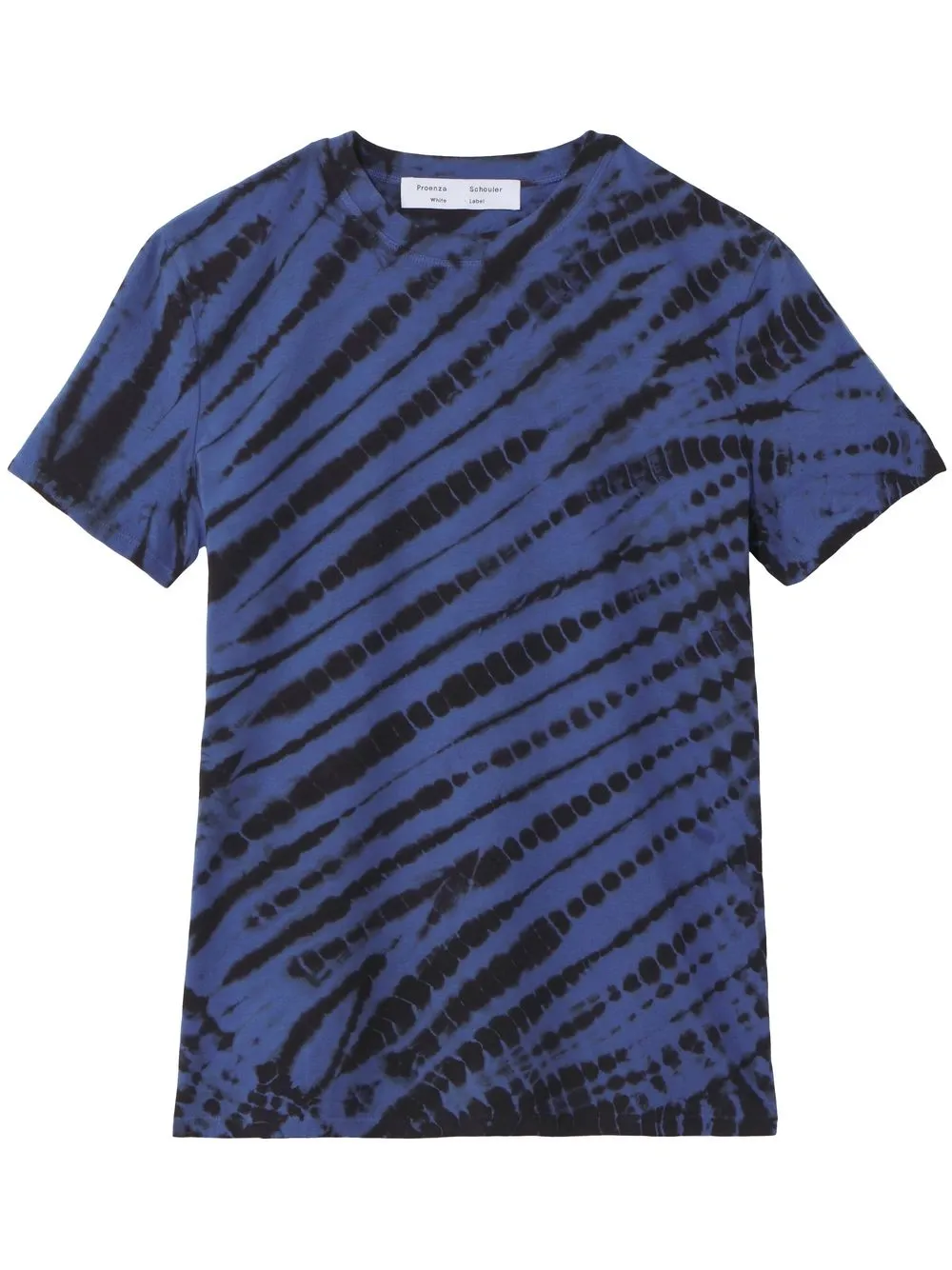 

Proenza Schouler White Label playera con estampado tie-dye - Azul