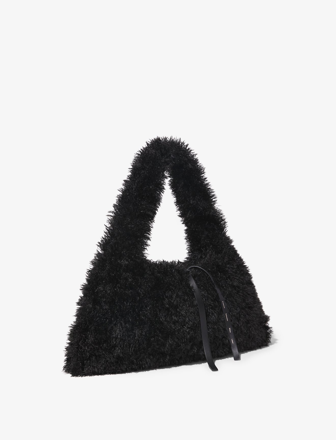 Faux Shearling Hobo Bag #1