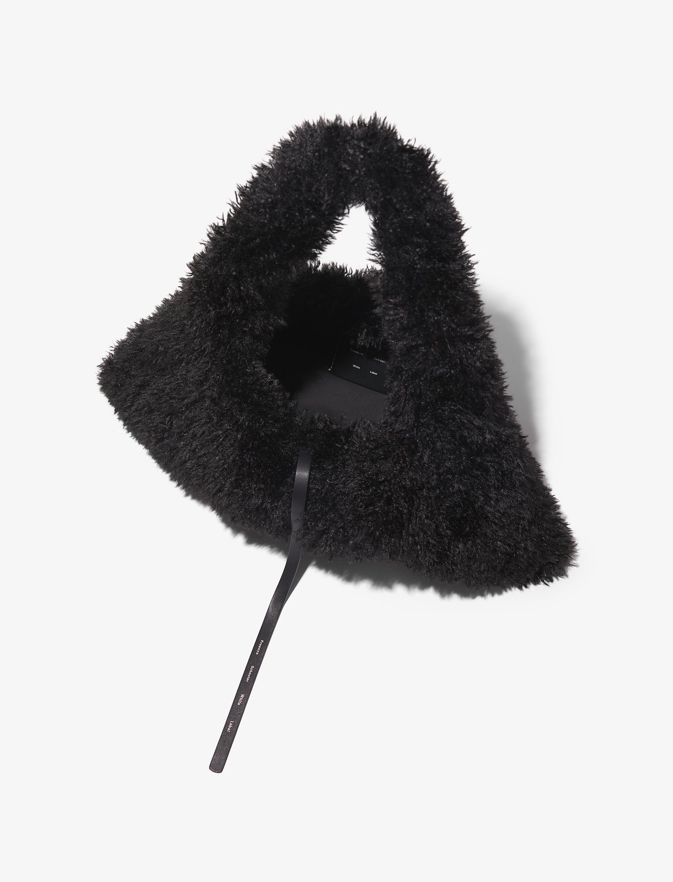 Faux Shearling Hobo Bag #4