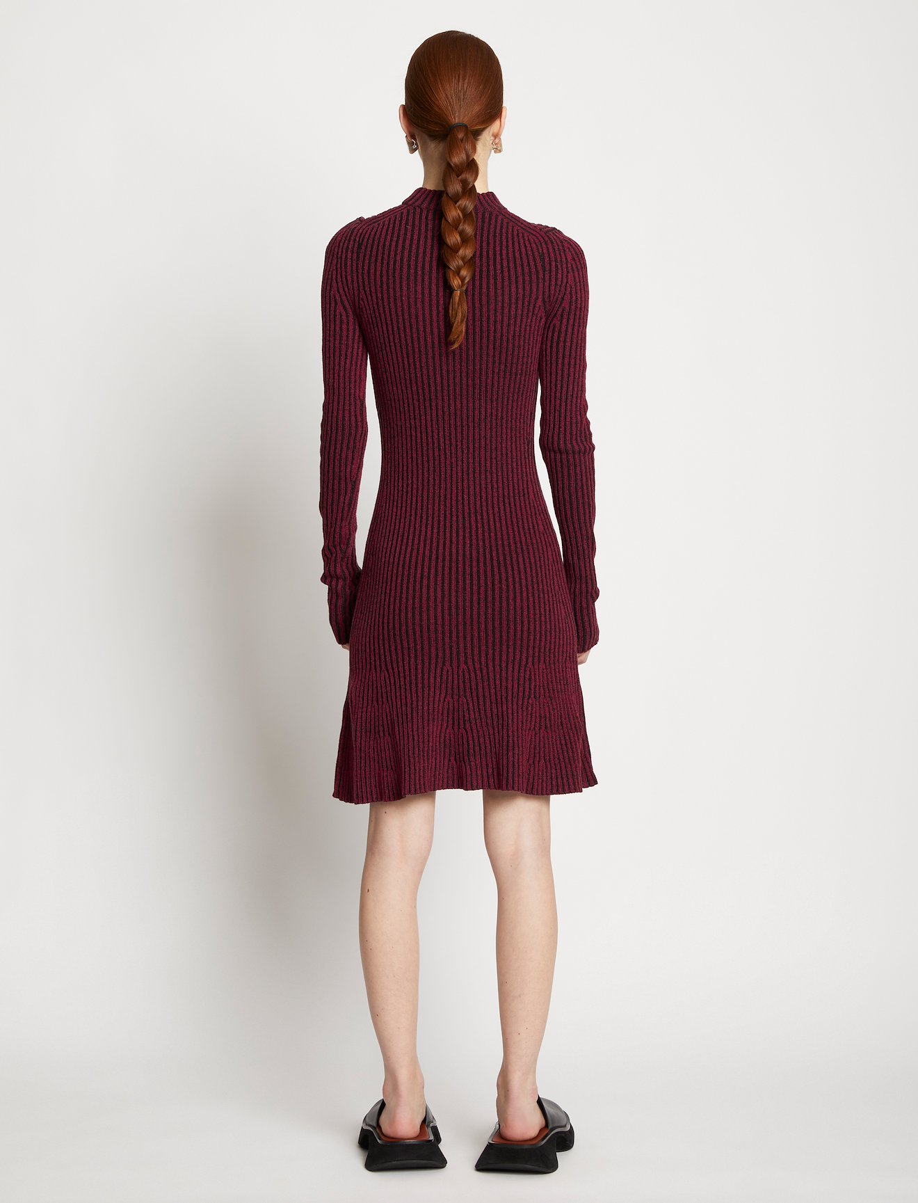 Plaited Rib Sweater Dress #2