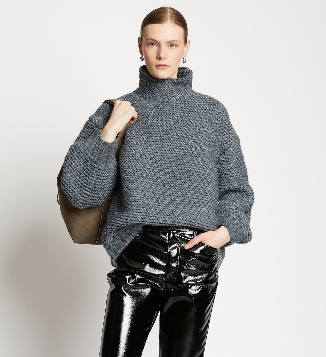 Chunky Knit Turtleneck