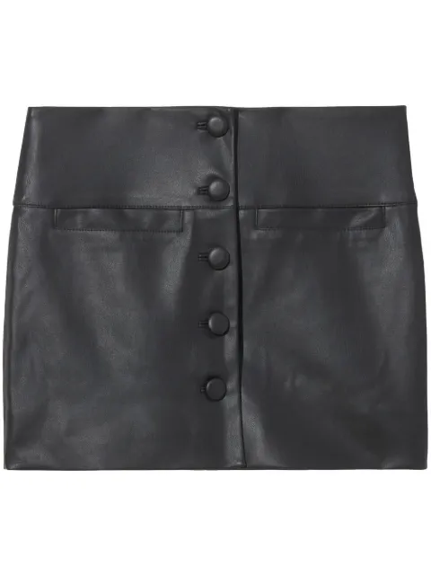 Proenza Schouler White Label faux-leather mini skirt