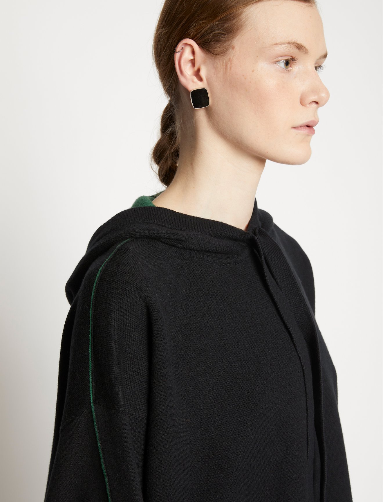 Cashmere Blend Hoodie #4