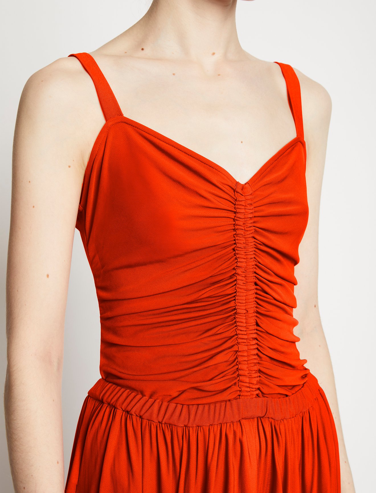 Matte Crepe Strap Dress #3