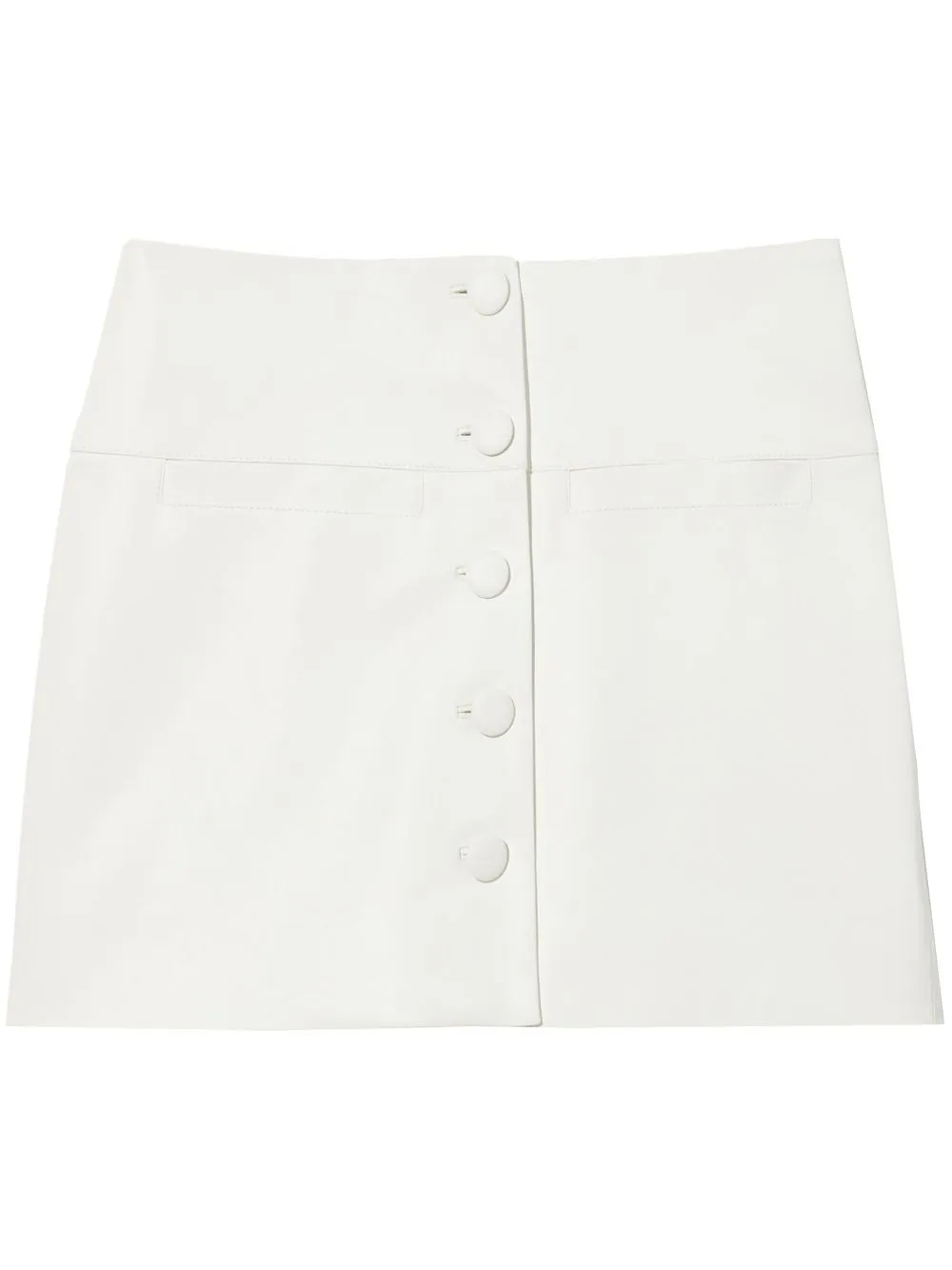 

Proenza Schouler White Label faux-leather mini skirt - Green