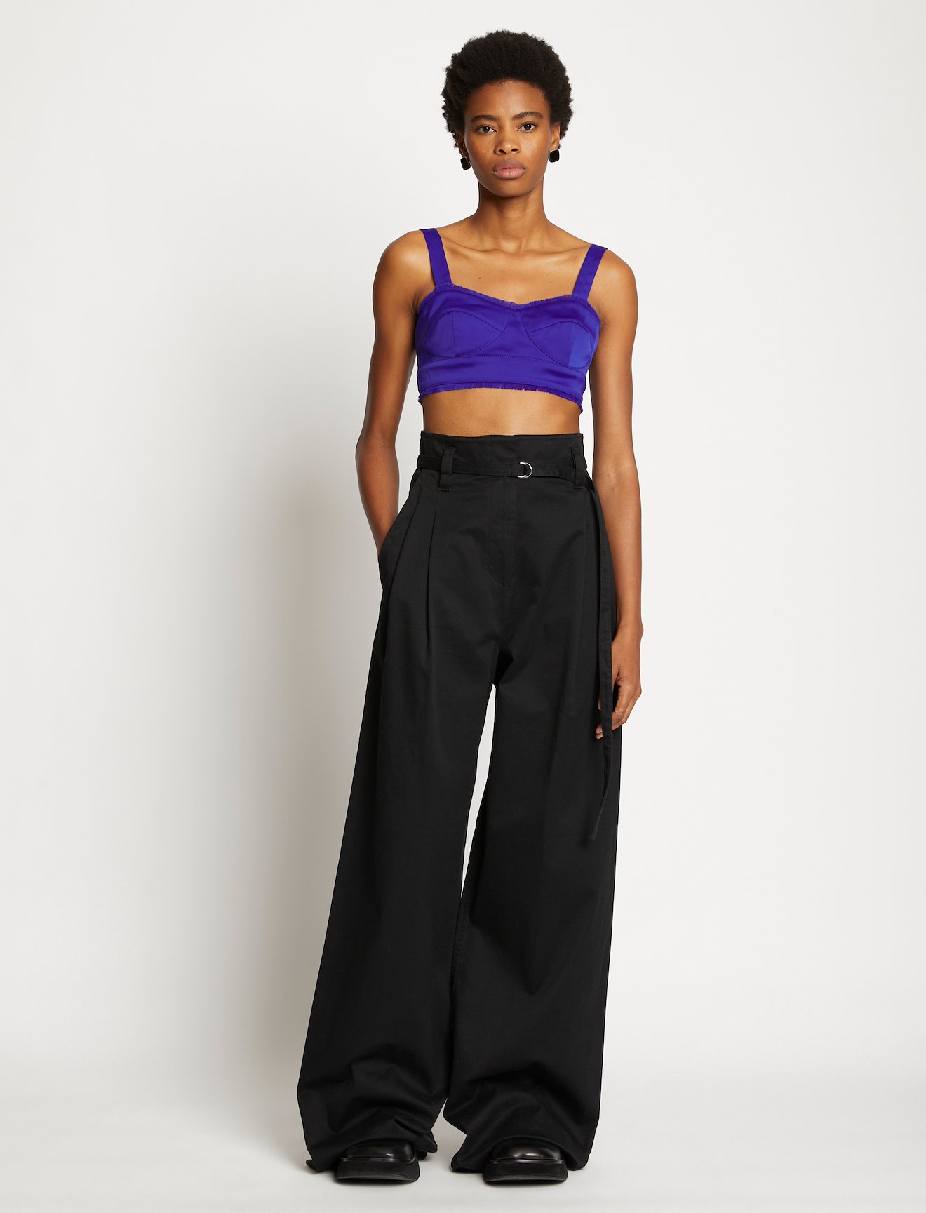 Stretch Satin Bralette #1