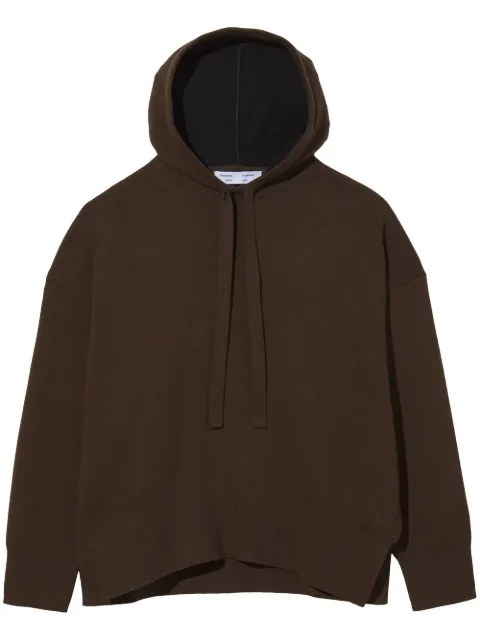 Proenza Schouler White Label drop shoulder knitted hoodie