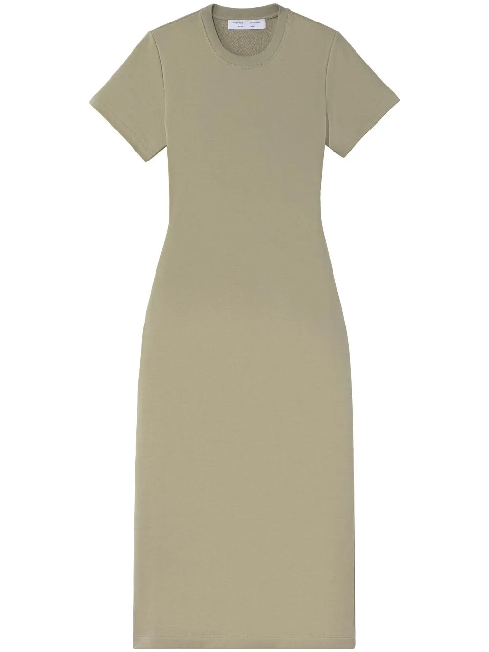 

Proenza Schouler White Label vestido estilo sudadera de manga corta - Neutro