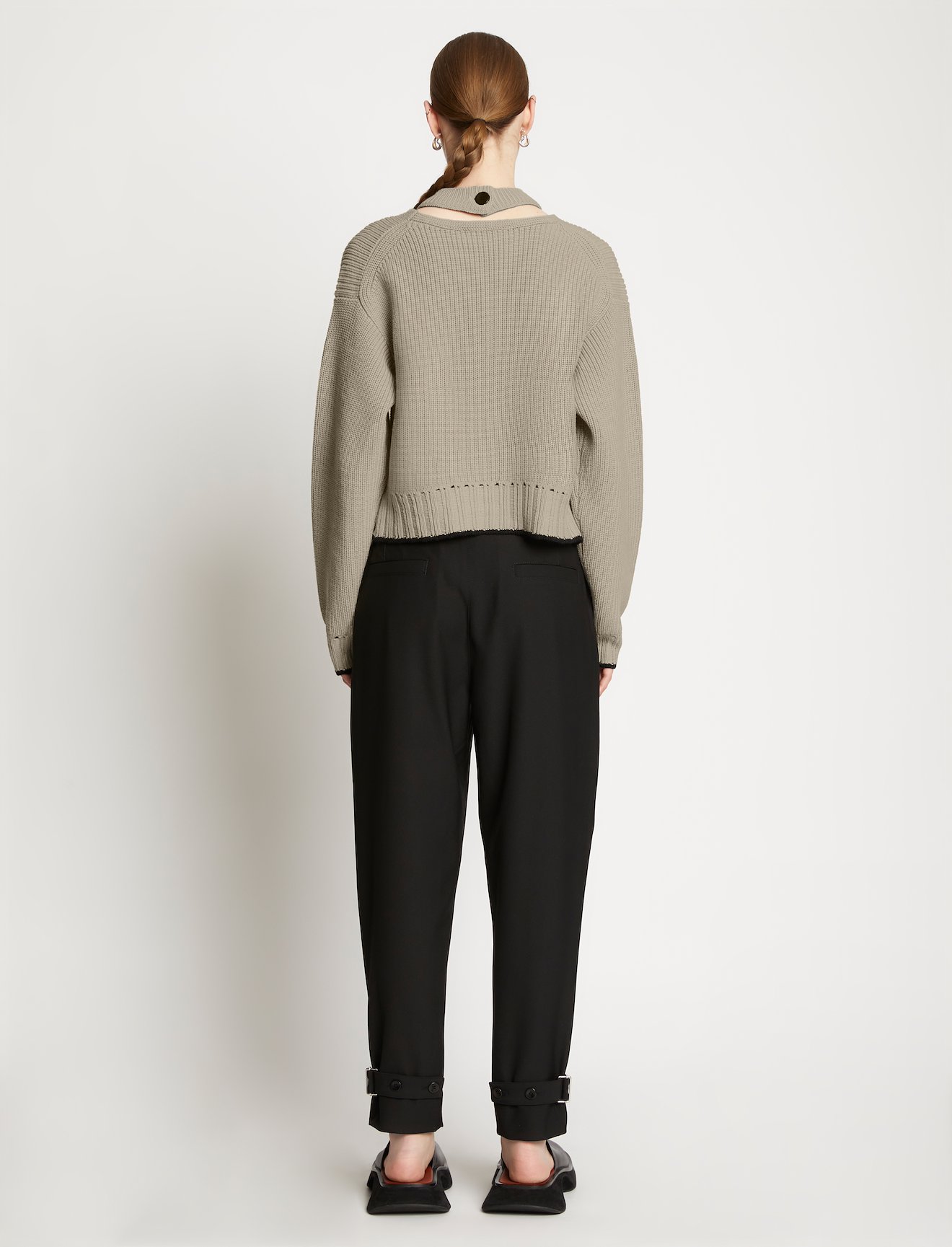 Cashfeel Cut-Out Sweater #3