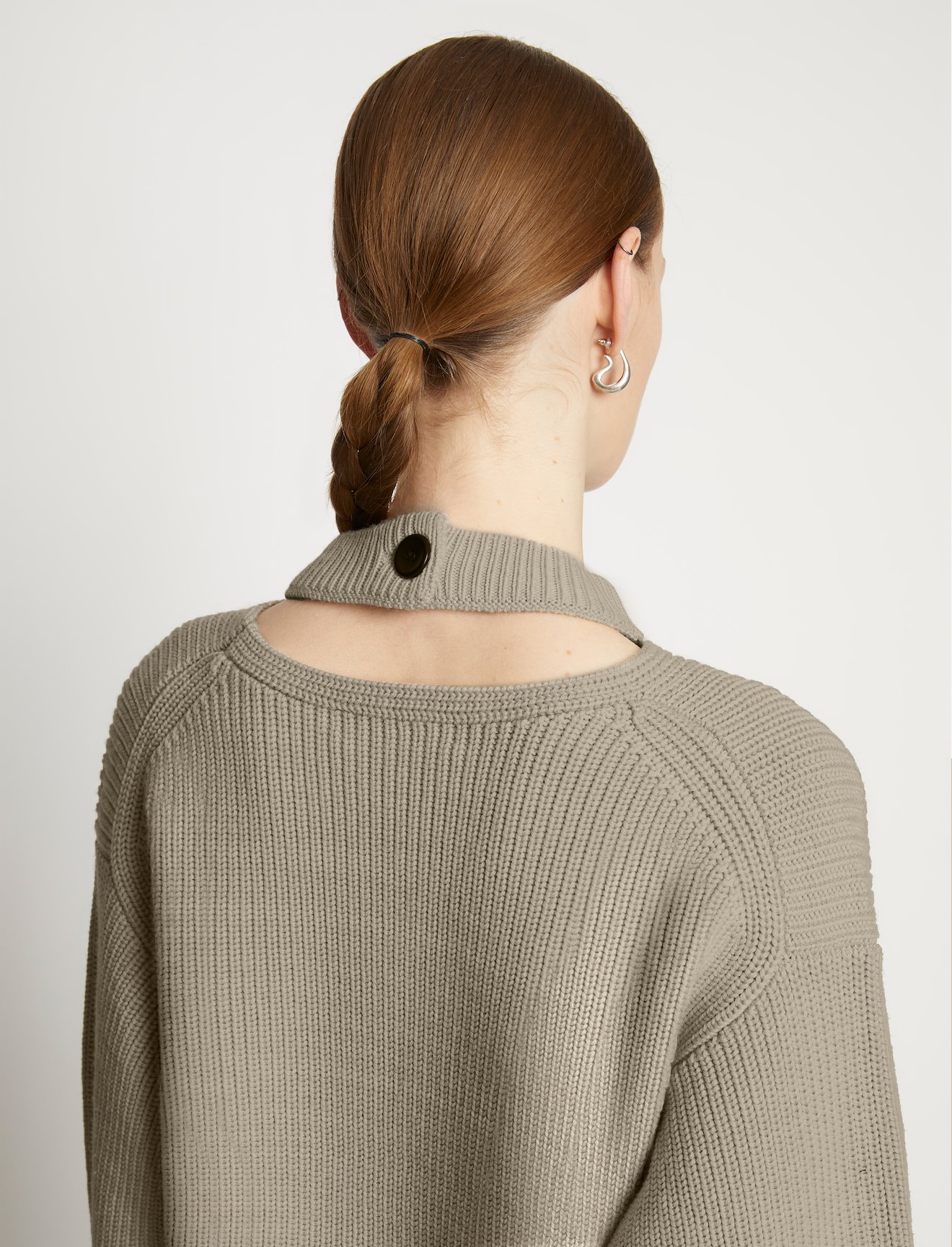 Cashfeel Cut-Out Sweater #4