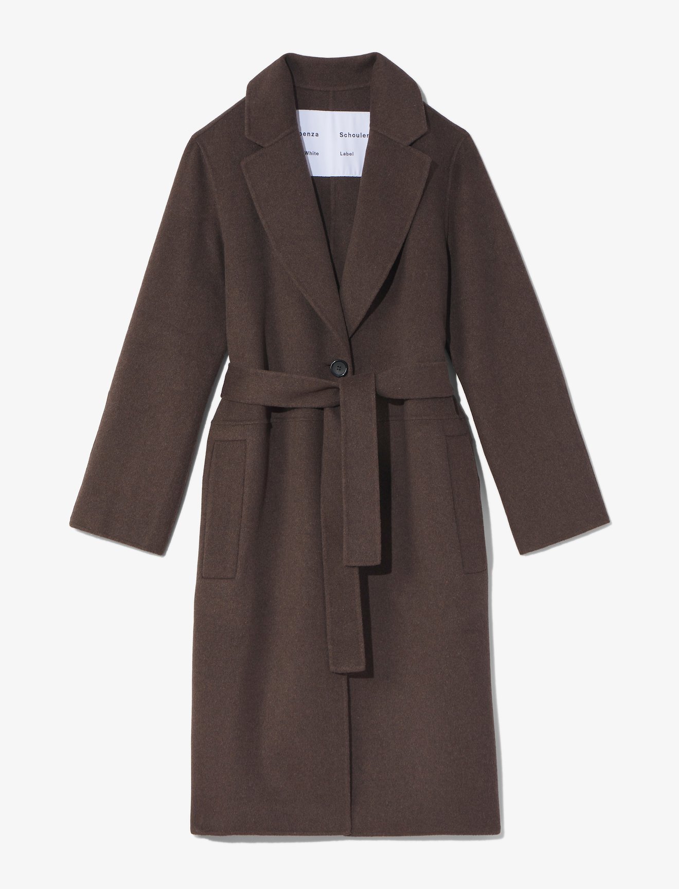 Melton Belted Coat #4