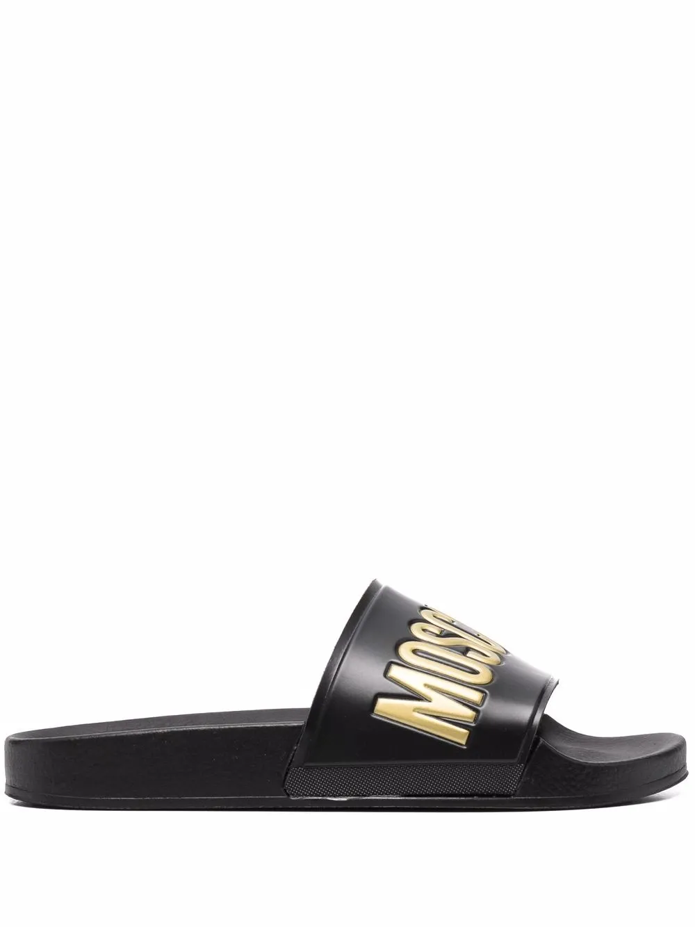 фото Moschino шлепанцы с логотипом