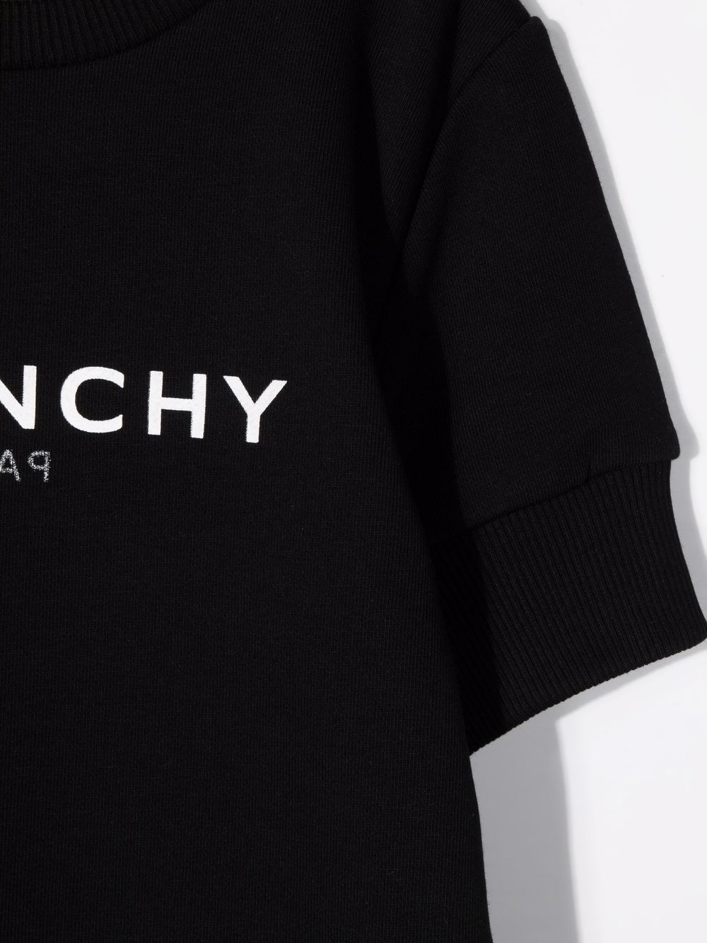 фото Givenchy kids logo-print short-sleeve dress