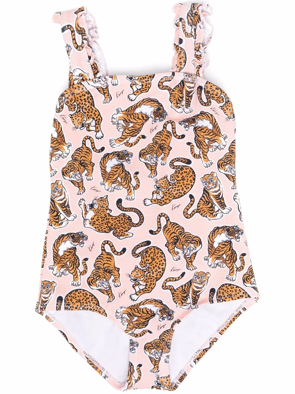 Kenzo Kids купальник с принтом