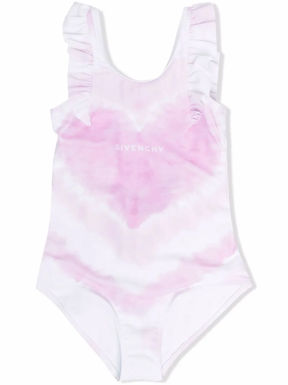 Givenchy Kids купальник с оборками