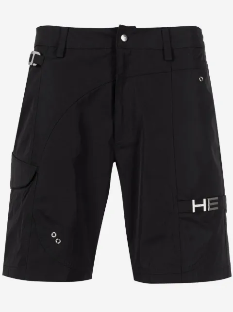 HELIOT EMIL logo-lettered cargo shorts