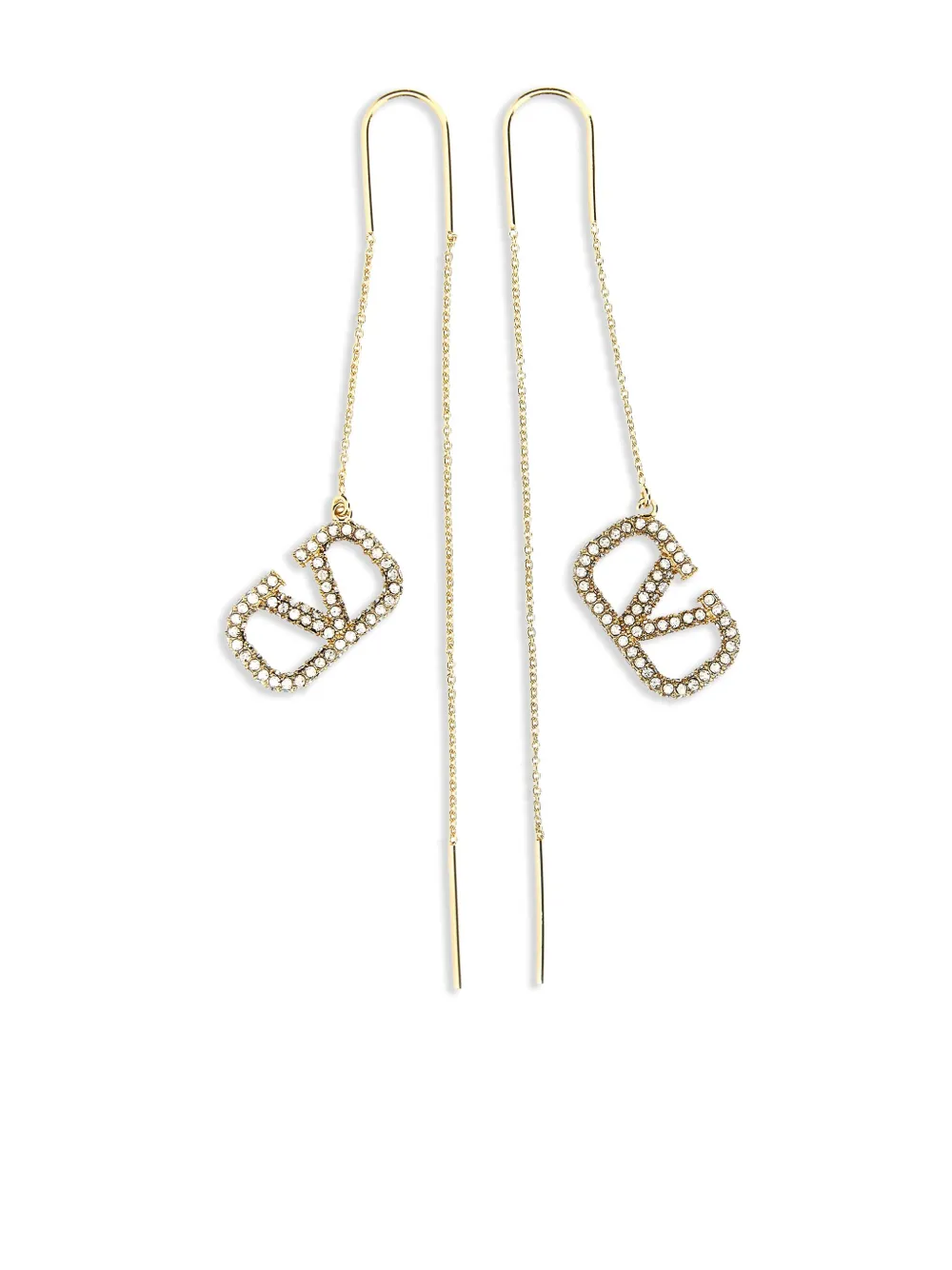 Valentino Garavani VLogo chain earrings | Gold | Image 1
