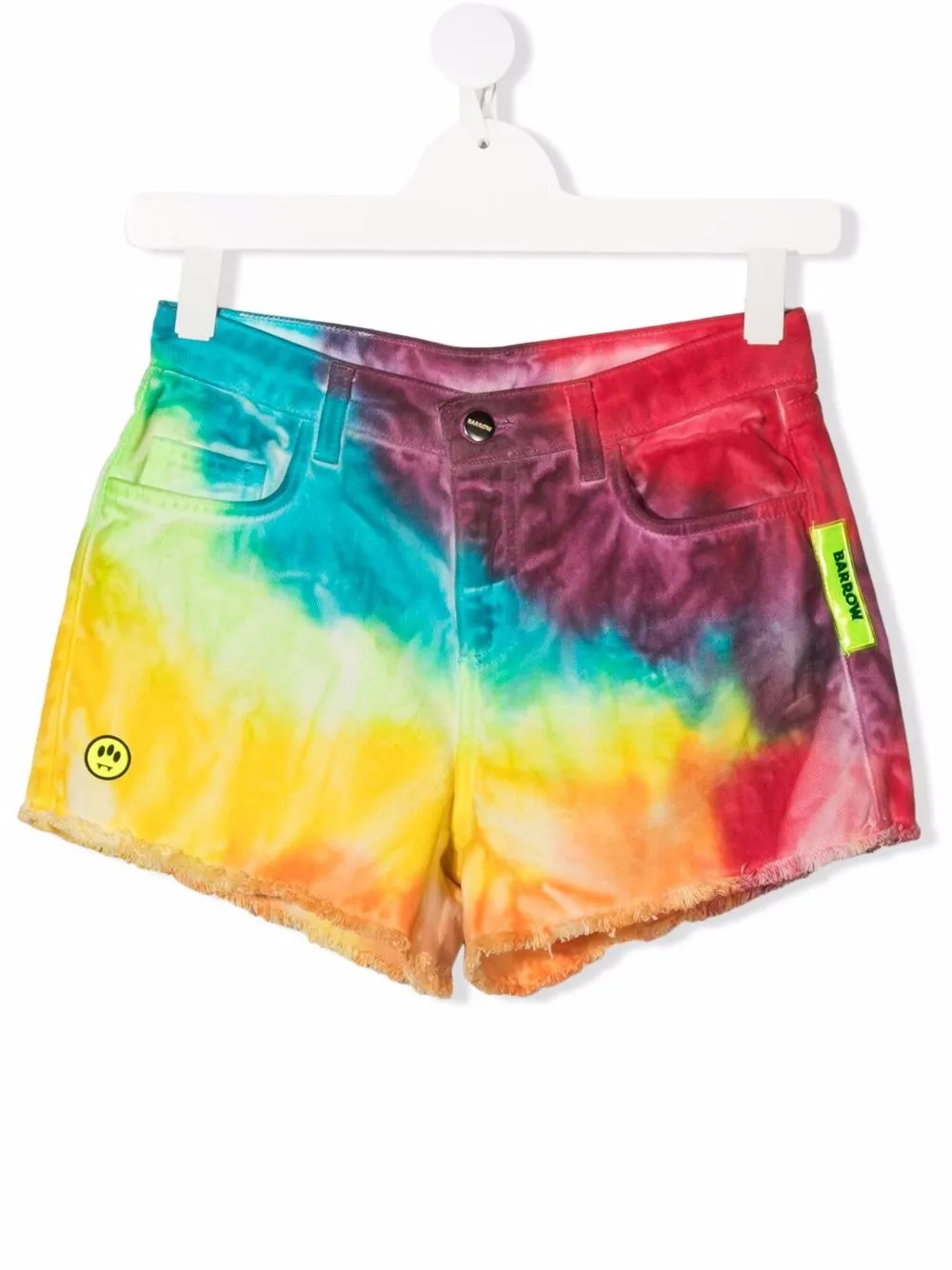 

Barrow kids shorts con estampado tie-dye - Rosado