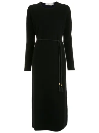 tory burch tie waist dress