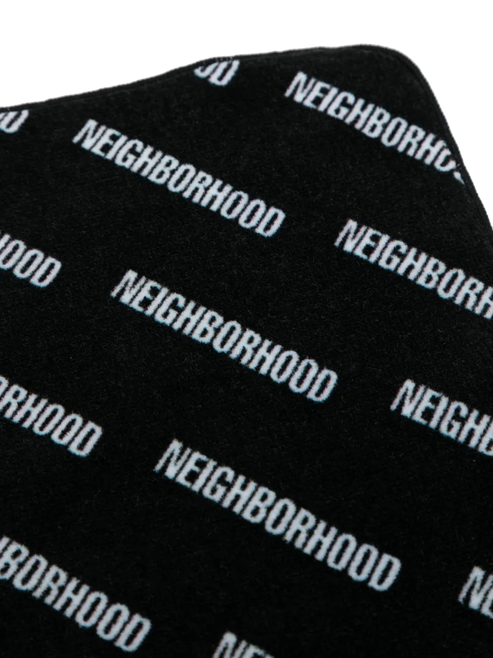 фото Neighborhood logo-print cotton hand towel