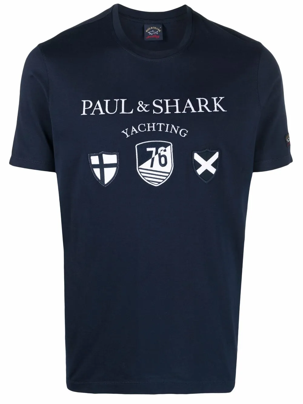 

Paul & Shark playera con logo estampado - Azul