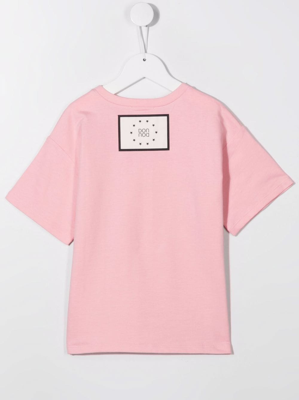 Douuod Kids T-shirt met logopatch - Roze