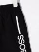 BOSS Kidswear logo-print track shorts