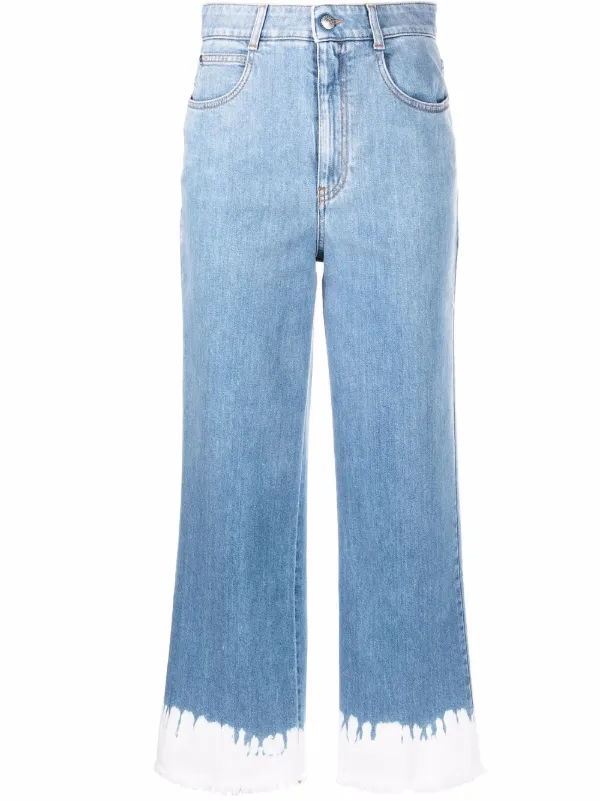 Stella McCartney high-rise Cropped Jeans - Farfetch