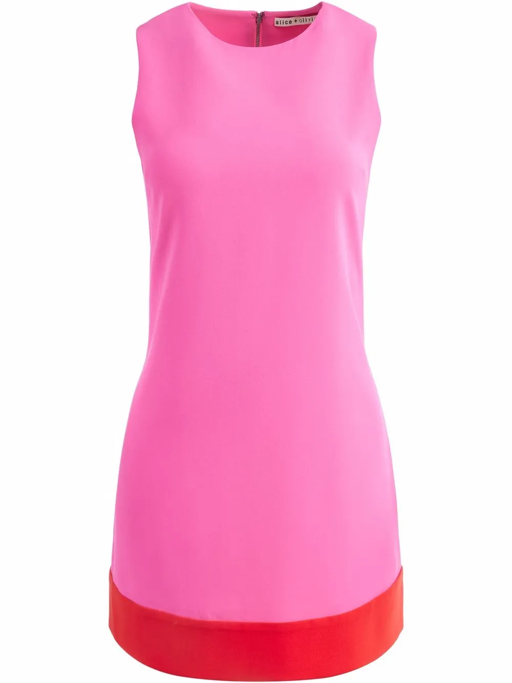 

alice + olivia Coley colour block shift dress - Pink