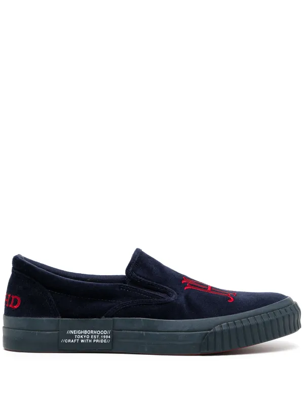 Neighborhood Tenis slip-on Bordados - Farfetch