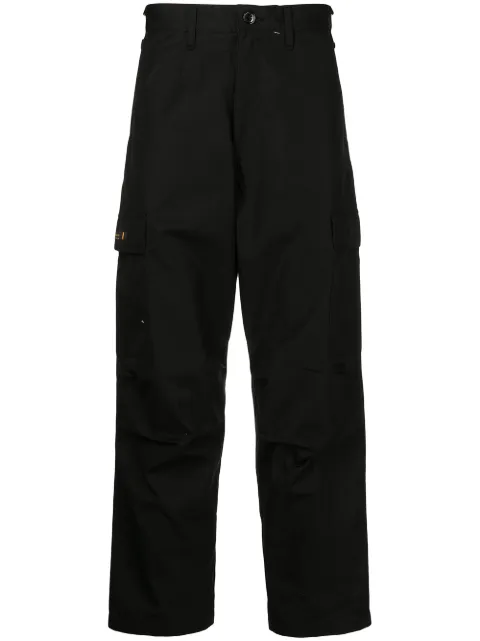 WTAPS logo-patch Cotton Straight 