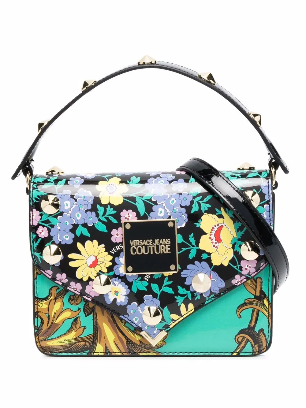 фото Versace jeans couture сумка-тоут с логотипом