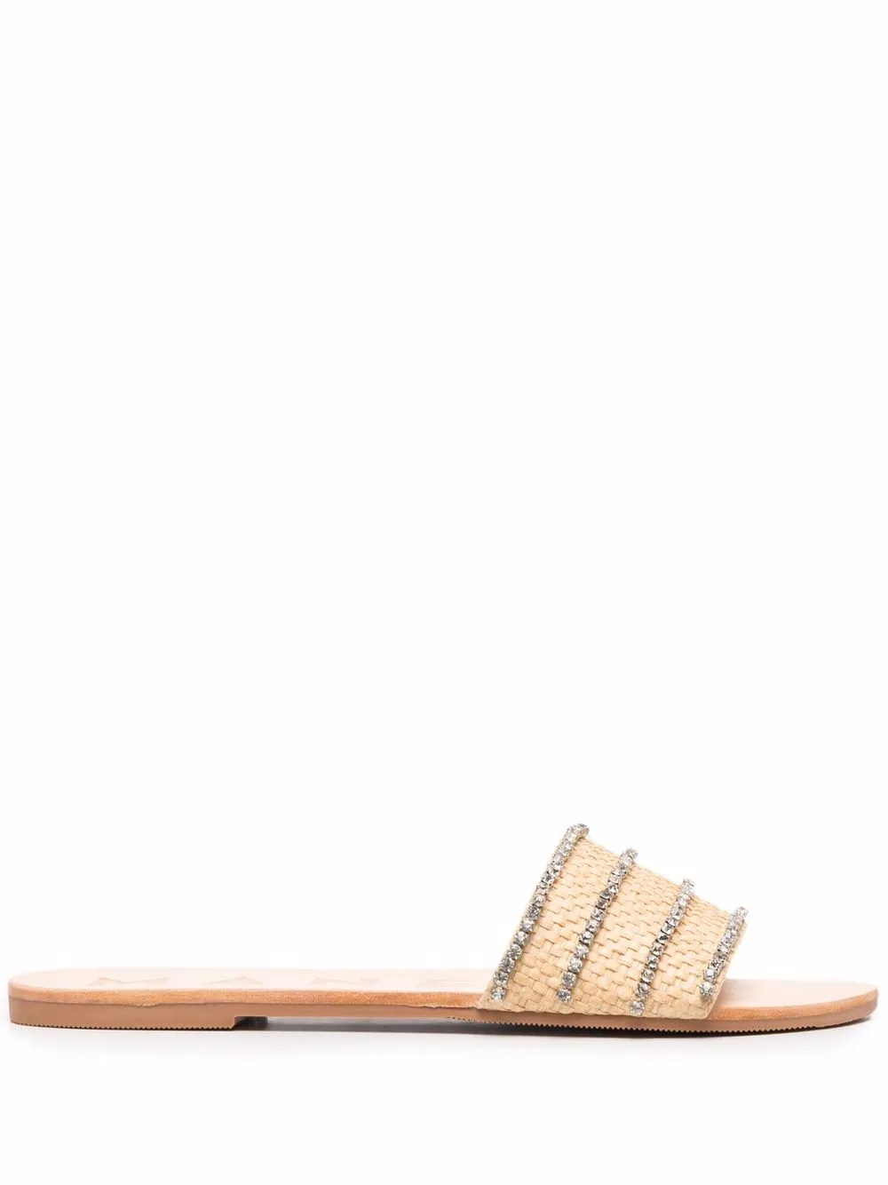 

Manebi bead-detail sandals - Neutrals