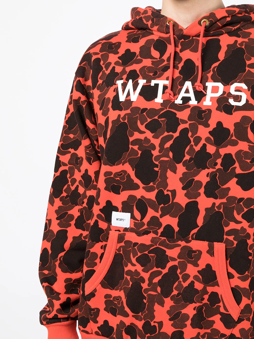 фото Wtaps худи с камуфляжным принтом