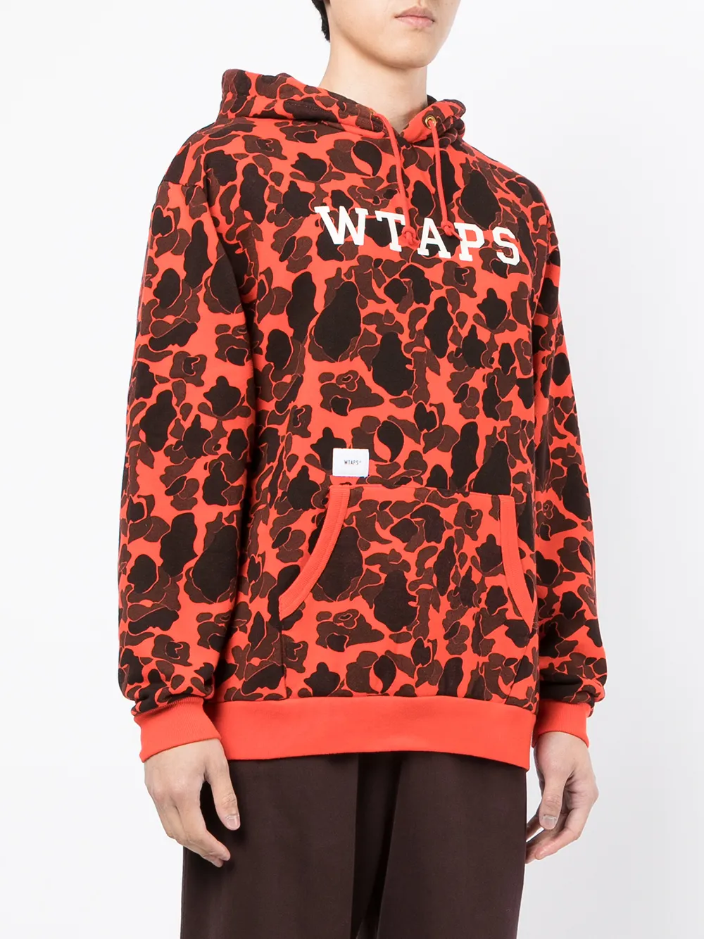 фото Wtaps худи с камуфляжным принтом