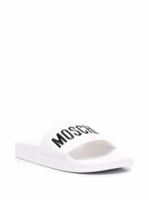 moschino sliders womens