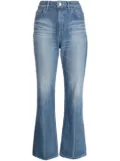 Tu es mon Tresor The Amethyst flared jeans - Blue