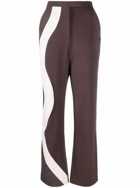 Ahluwalia Expression tailored trousers