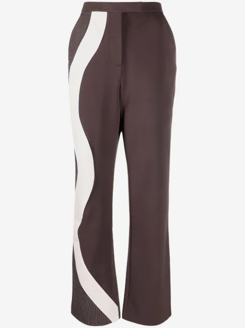 Ahluwalia Expression tailored trousers