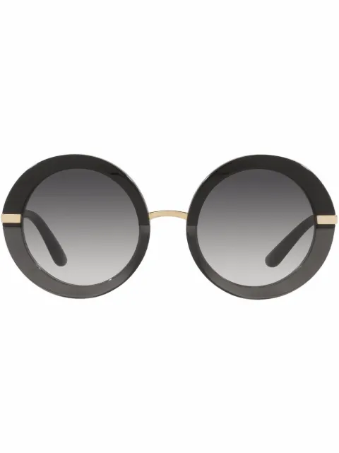 Dolce & Gabbana Eyewear نظارة شمس بإطار مستدير
