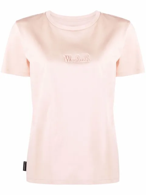 Woolrich debossed-logo T-shirt