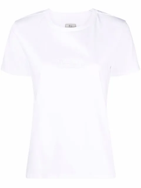 Woolrich playera con logo en relieve